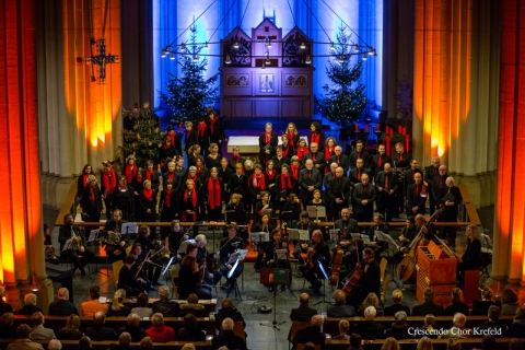 20. Dezember 2015: Kirche St. Josef, Weihnachtskonzert, Crescendo Chor Krefeld